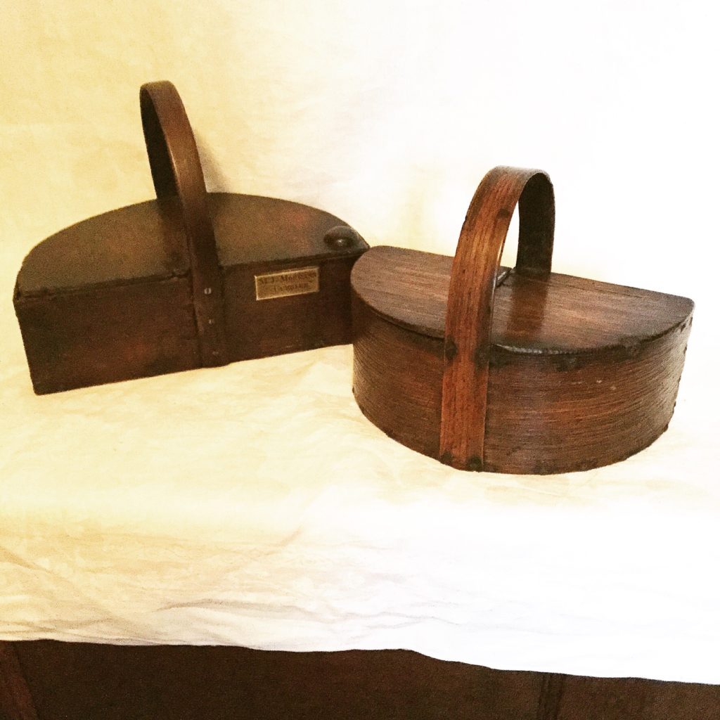 Bentwood food boxes