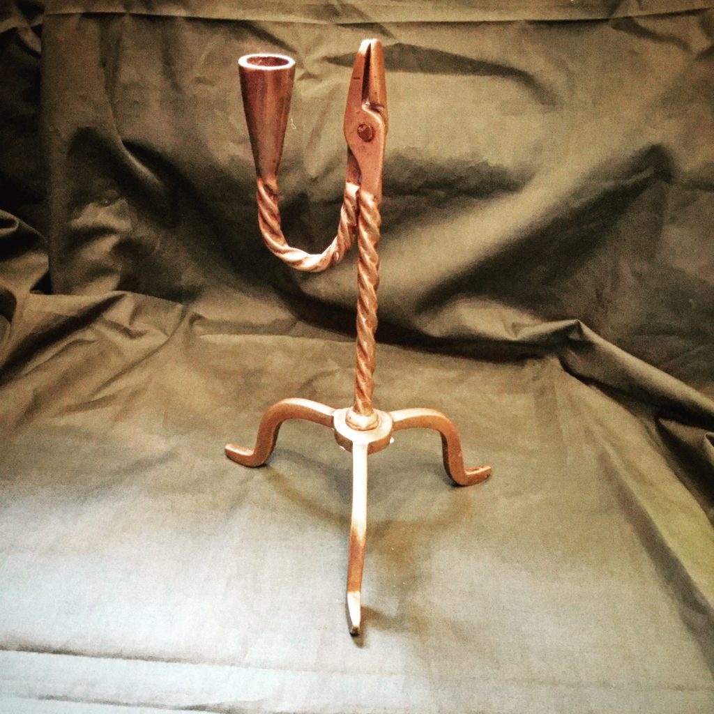 Brass Rushlight