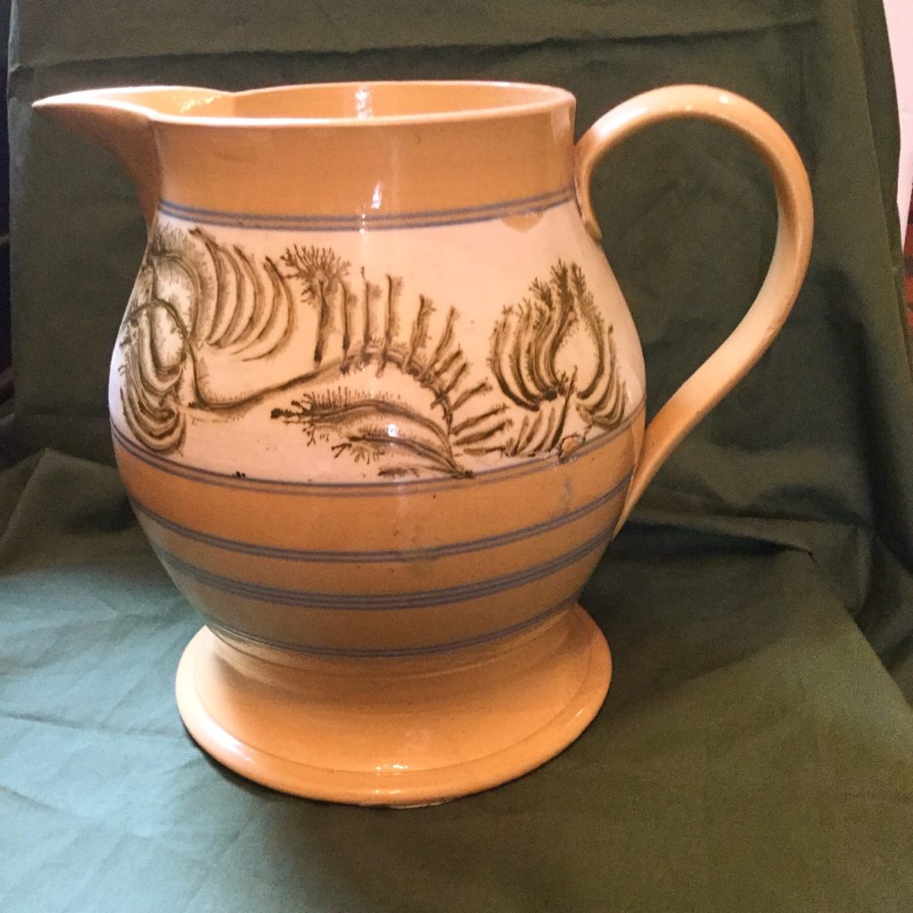 Large Mochaware Jug #2
