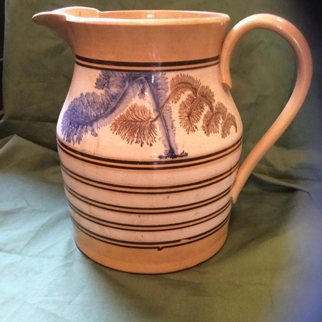 Large Mochaware Jug #3