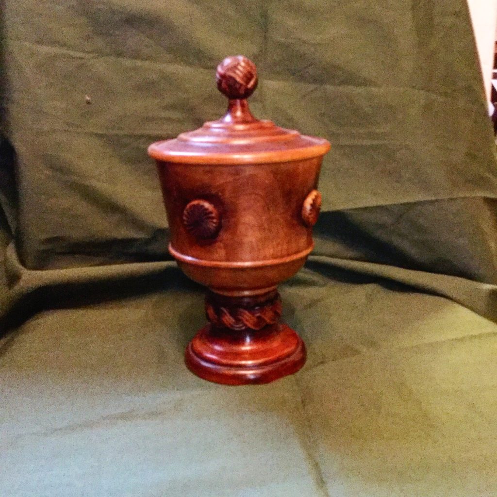 Arts and Crafts Lidded Goblet
