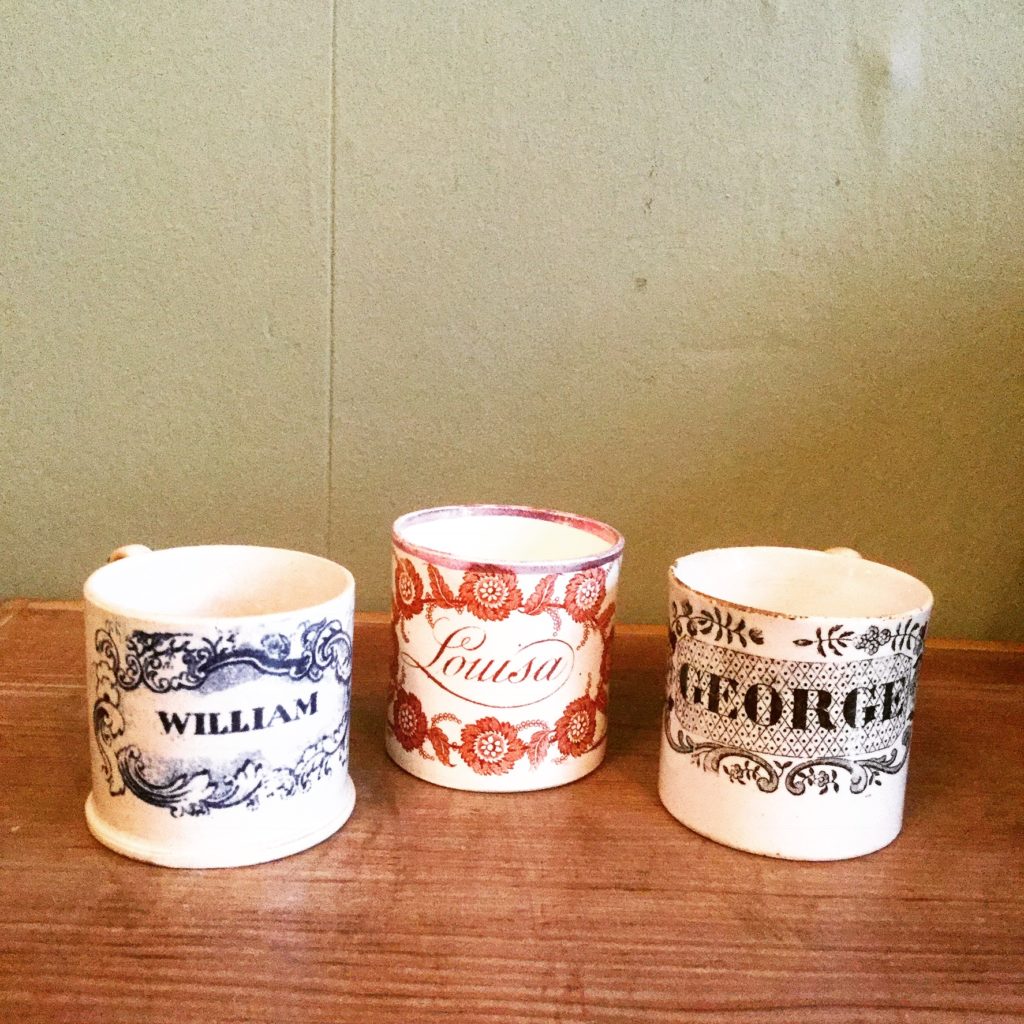 19th century Children's mugs