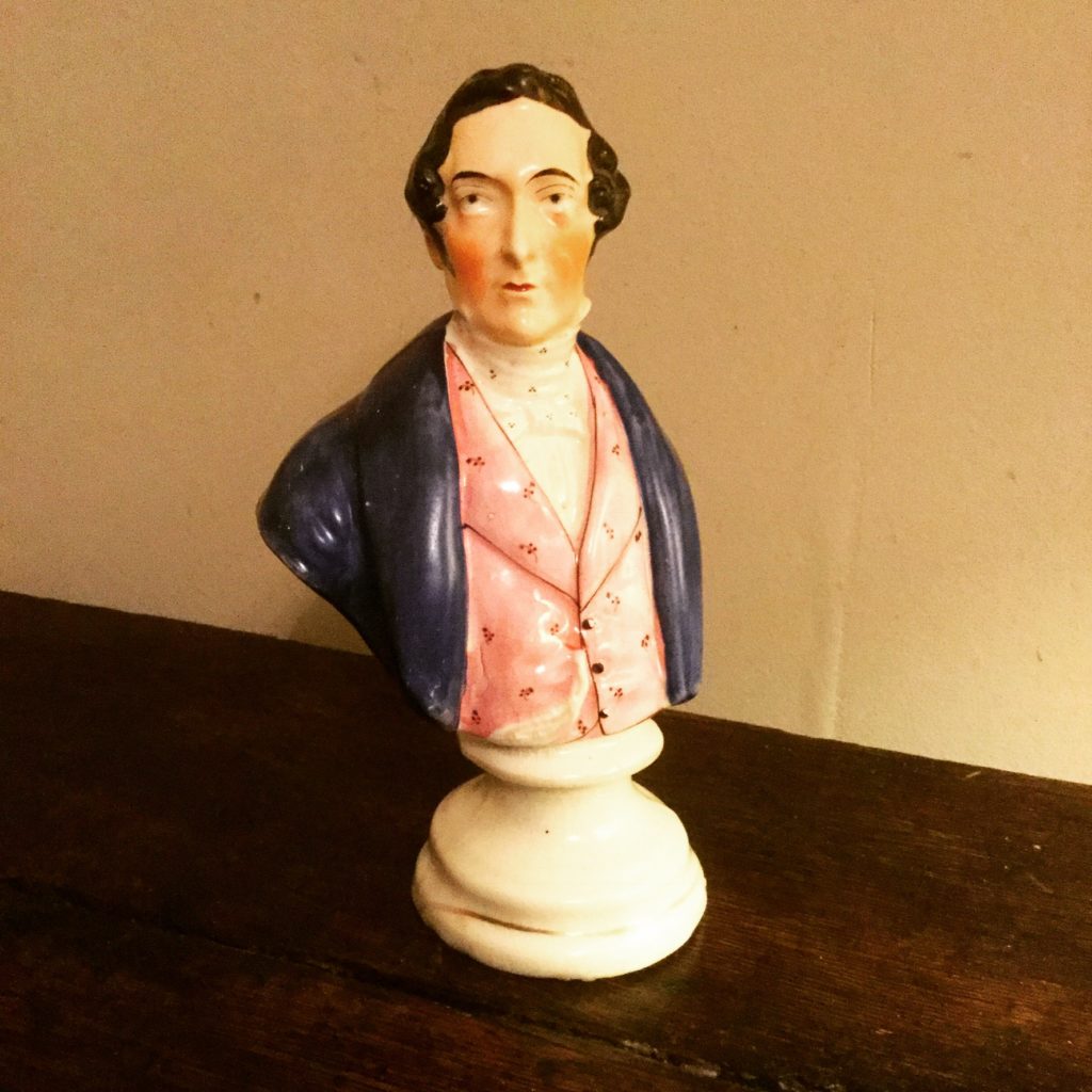 Staffordshire portrait bust