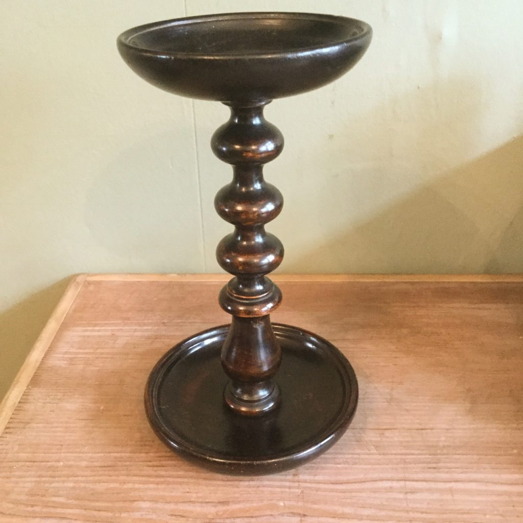 Mahogany candlestand