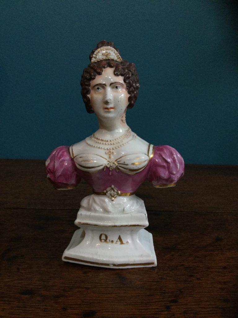 Staffordshire portrait bust
