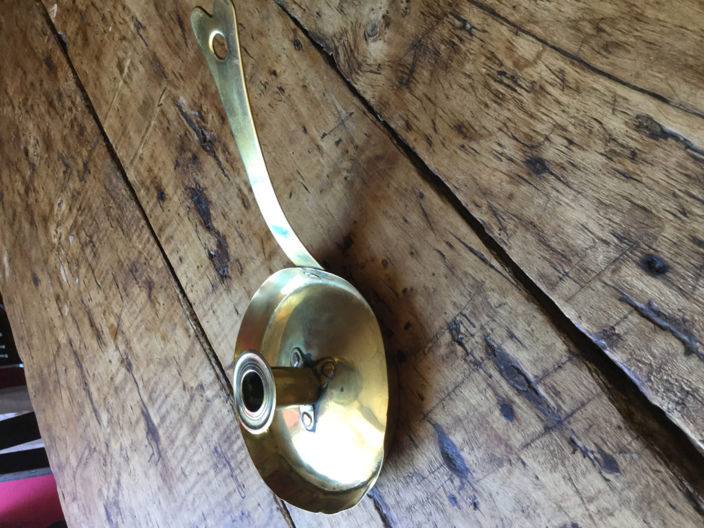Brass chamberstick #1