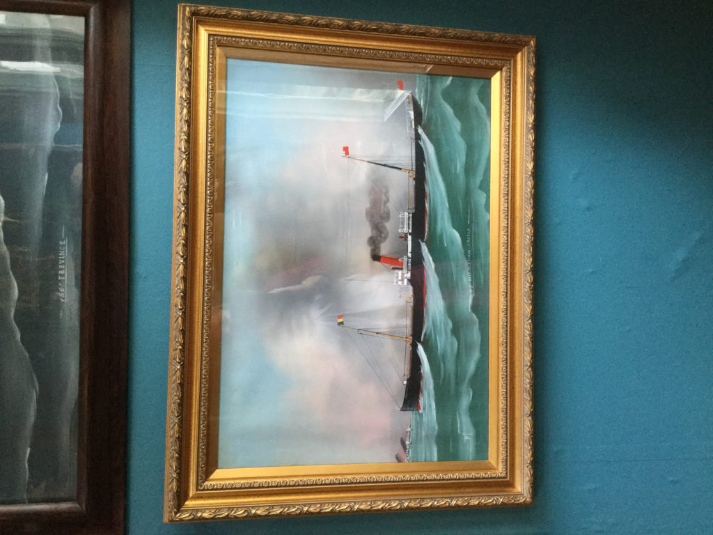 Marine / pier painting #1
