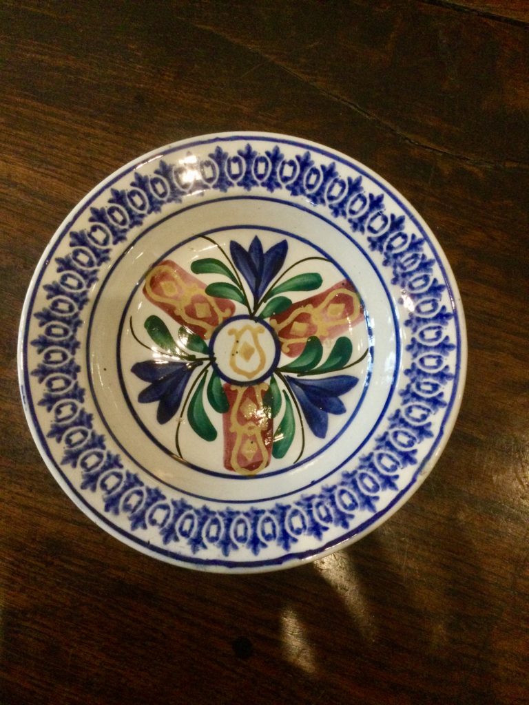 Spongeware dish #4